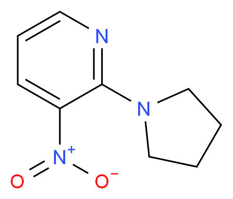 3-Nitro-2-(1-pyrrolidinyl)pyridine_Molecular_structure_CAS_26820-73-5)