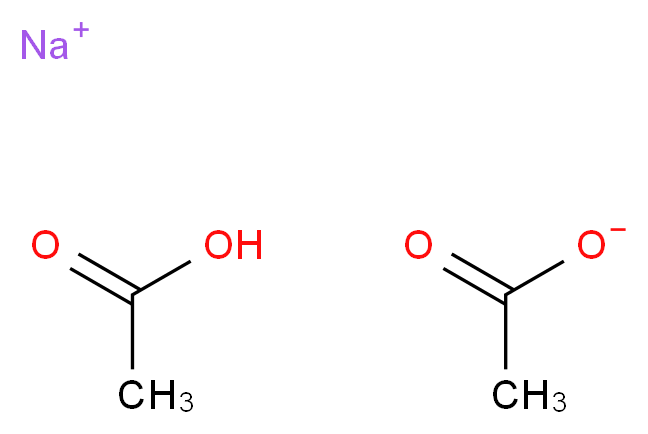 Acetate buffer solution pH 4.65_Molecular_structure_CAS_126-96-5)