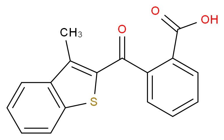 2-[(3-methylbenzo[b]thiophen-2-yl)carbonyl]benzoic acid_Molecular_structure_CAS_175203-98-2)