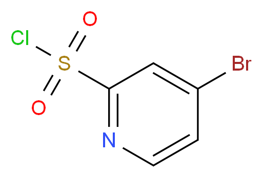 4-Bromo-pyridine-2-sulfonyl chloride_Molecular_structure_CAS_1060808-87-8)