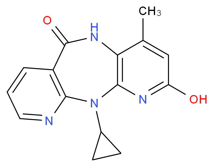 2-Hydroxy Nevirapine_Molecular_structure_CAS_254889-31-1)