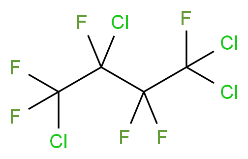 1,1,3,4-Tetrachloroperfluorobutane, tech_Molecular_structure_CAS_423-38-1)