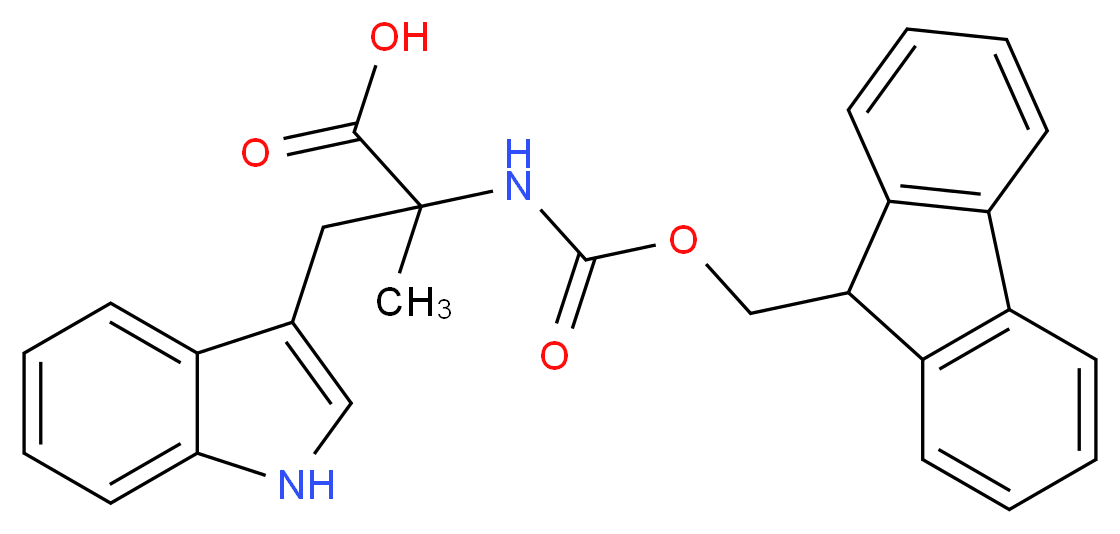 Fmoc-alpha -methyl-DL-tryptophan_Molecular_structure_CAS_)
