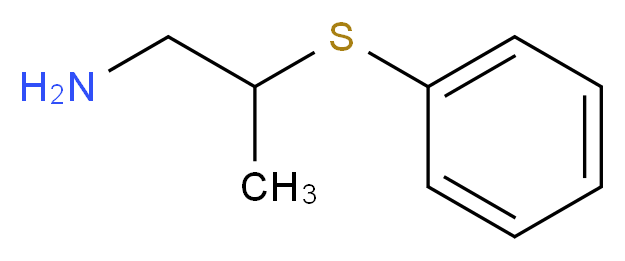 [(1-aminopropan-2-yl)sulfanyl]benzene_Molecular_structure_CAS_)