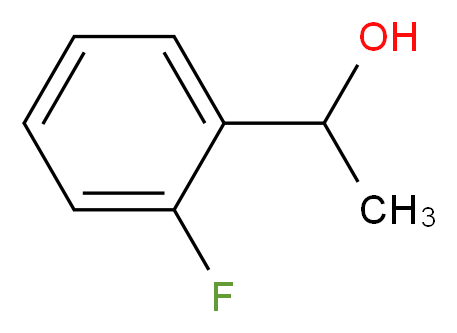 1-(O-FLUOROPHENYL)ETHANOL_Molecular_structure_CAS_445-26-1)