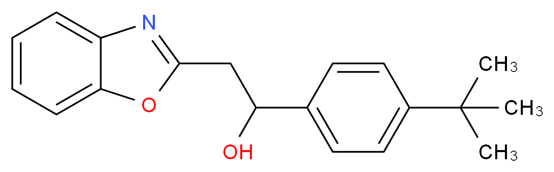 2-Benzoxazol-2-yl-1-(4-tert-butylphenyl)ethanol_Molecular_structure_CAS_849021-34-7)