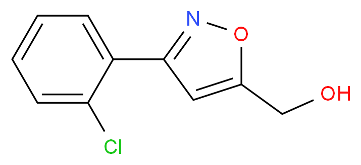 [3-(2-Chlorophenyl)-5-isoxazolyl]methanol_Molecular_structure_CAS_438565-33-4)