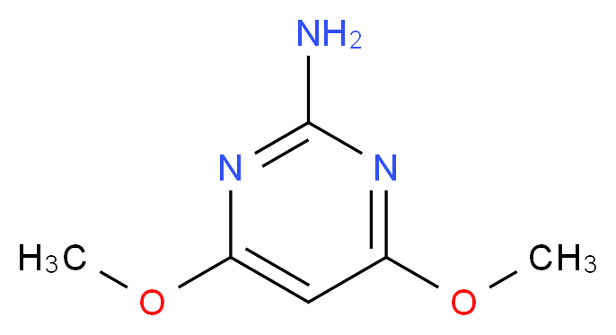 4,6-dimethoxypyrimidin-2-amine_Molecular_structure_CAS_)