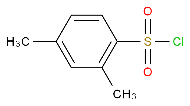 2,4-Dimethylbenzenesulfonyl chloride_Molecular_structure_CAS_609-60-9)