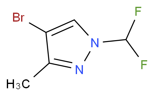 4-Bromo-1-(difluoromethyl)-3-methyl-1H-pyrazole_Molecular_structure_CAS_1215295-92-3)