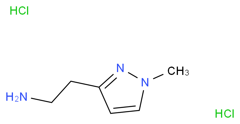 3-Aminoethyl-1-methylpyrazole dihydrochloride_Molecular_structure_CAS_)