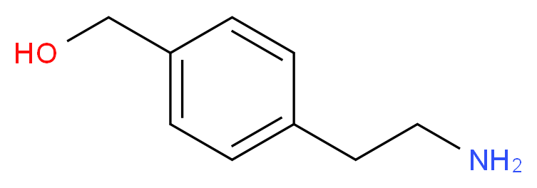 [4-(2-aminoethyl)phenyl]methanol_Molecular_structure_CAS_)