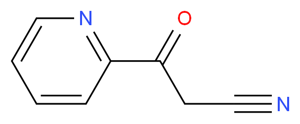 3-Oxo-3-(2-pyridinyl)propanenitrile_Molecular_structure_CAS_54123-21-6)