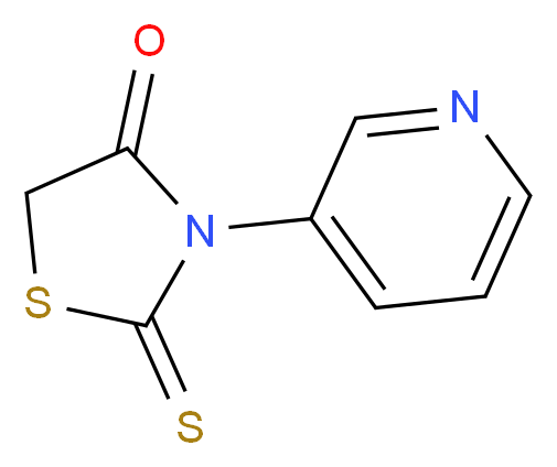 3-pyridin-3-yl-2-thioxo-1,3-thiazolidin-4-one_Molecular_structure_CAS_99419-73-5)