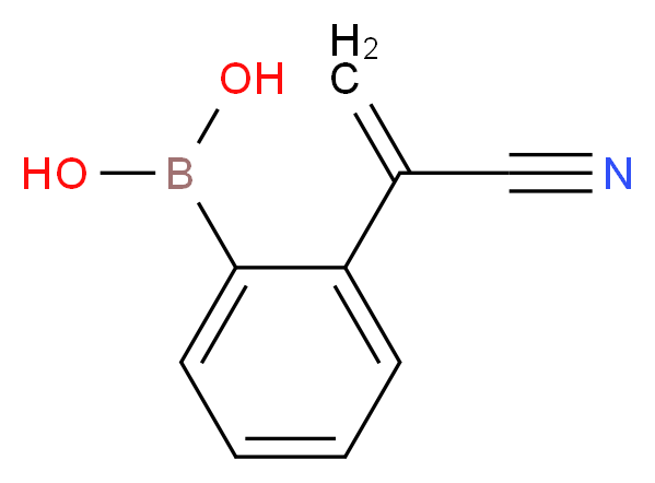 (2-(1-Cyanovinyl)phenyl)boronic acid_Molecular_structure_CAS_850568-63-7)