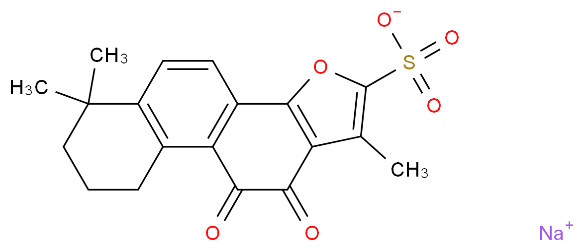 Sodium 1,6,6-trimethyl-10,11-dioxo-6,7,8,9,10,11-hexahydrophenanthro[1,2-b]furan-2-sulfonate_Molecular_structure_CAS_69659-80-9)