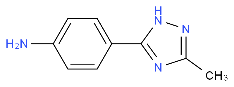 4-(5-methyl-4H-1,2,4-triazol-3-yl)aniline_Molecular_structure_CAS_518065-43-5)