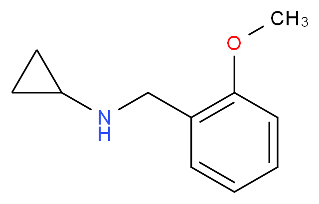 N-[(2-methoxyphenyl)methyl]cyclopropanamine_Molecular_structure_CAS_625437-49-2)