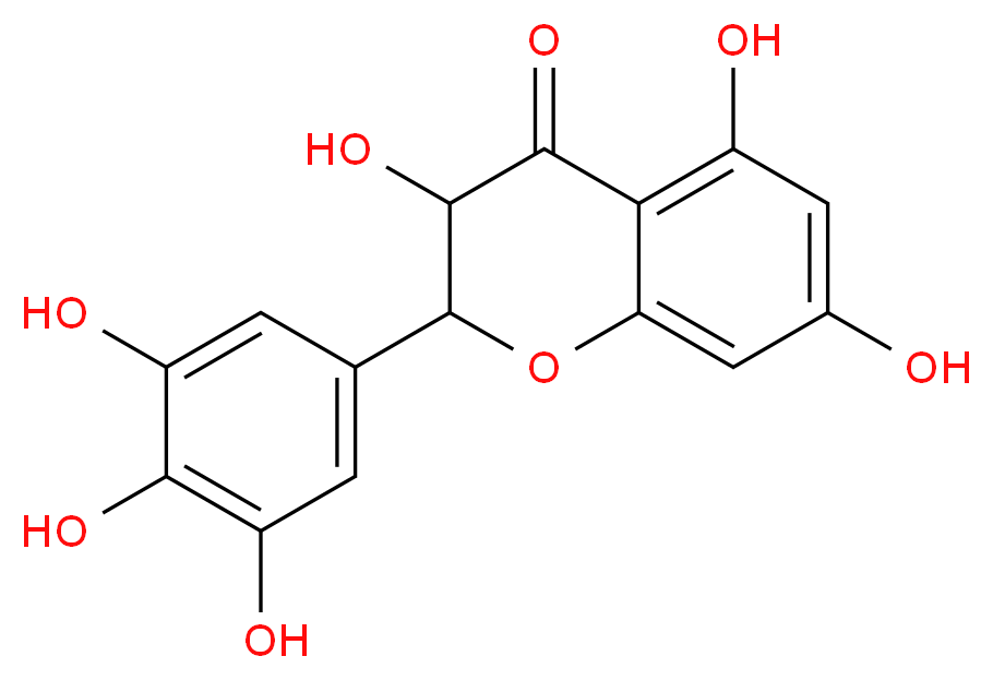 3,5,7-trihydroxy-2-(3,4,5-trihydroxyphenyl)chroman-4-one_Molecular_structure_CAS_)