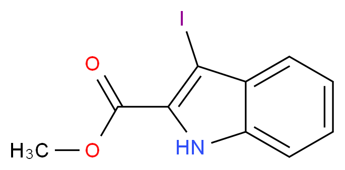 Methyl 3-iodo-1H-indole-2-carboxylate_Molecular_structure_CAS_534595-85-2)