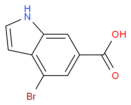 4-BROMOINDOLE-6-CARBOXYLIC ACID_Molecular_structure_CAS_374633-27-9)