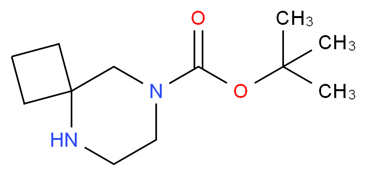 5,8-DIAZA-SPIRO[3.5]NONANE-8-CARBOXYLIC ACID TERT-BUTYL ESTER_Molecular_structure_CAS_886766-31-0)