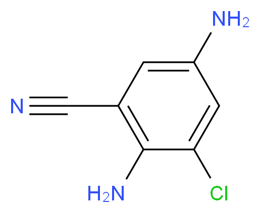 2,5-DIAMINO-3-CHLOROBENZONITRILE_Molecular_structure_CAS_82997-64-6)