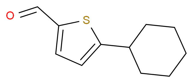 5-cyclohexylthiophene-2-carbaldehyde_Molecular_structure_CAS_915919-68-5)