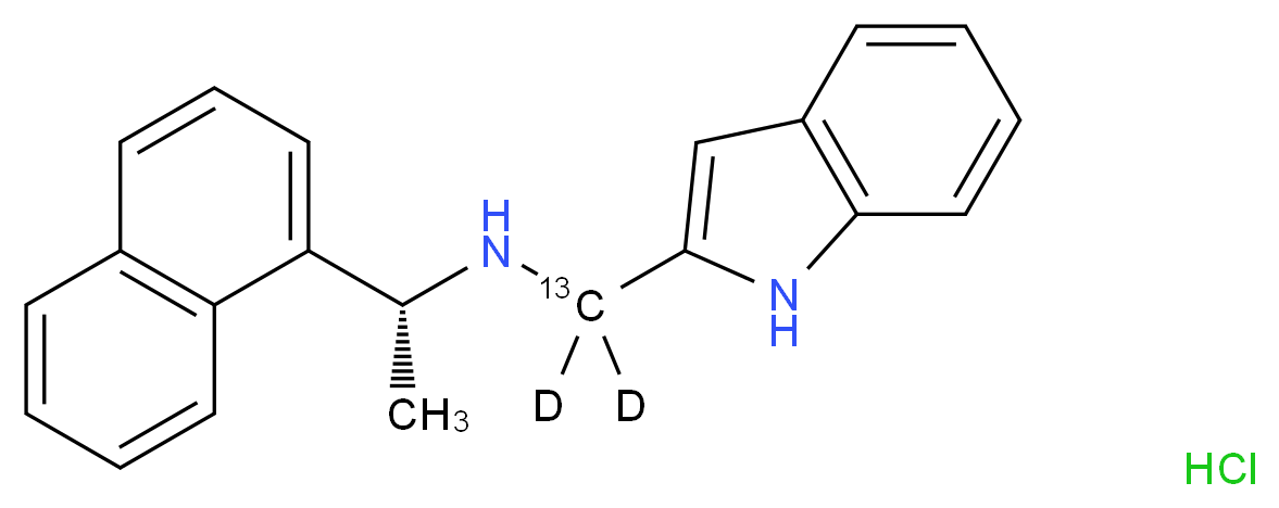 Calindol-13C,d2 Hydrochloride_Molecular_structure_CAS_1217828-76-6)