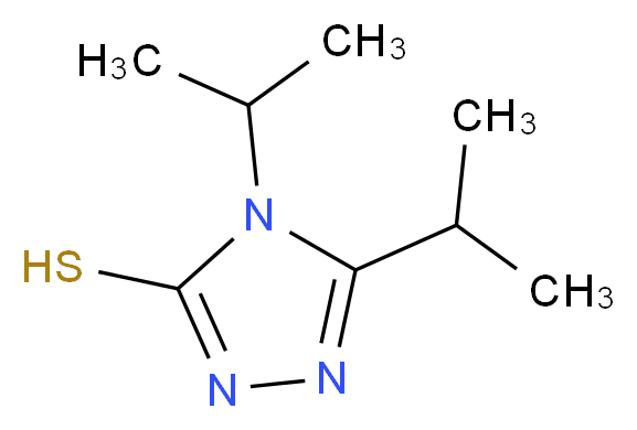 4,5-Diisopropyl-4H-1,2,4-triazole-3-thiol_Molecular_structure_CAS_)
