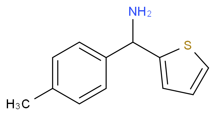 C-Thiophen-2-yl-C-p-tolyl-methylamine_Molecular_structure_CAS_)