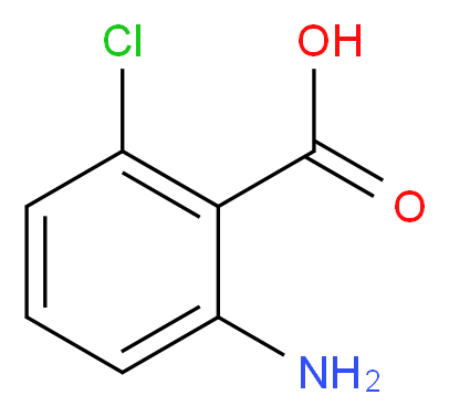 2-Amino-6-chlorobenzoic acid_Molecular_structure_CAS_)