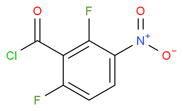 2,6-difluoro-3-nitrobenzoyl chloride_Molecular_structure_CAS_)