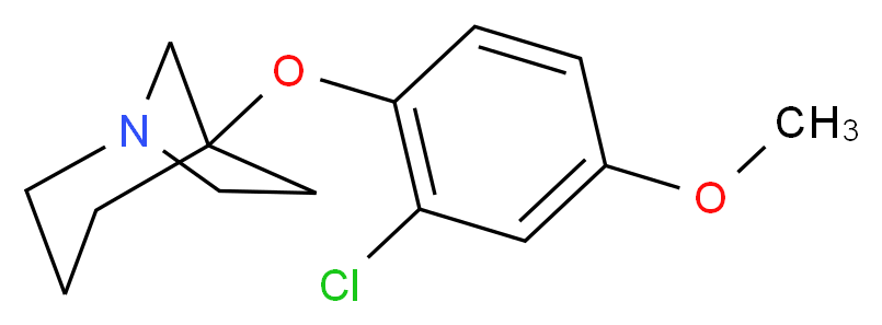 5-(2-chloro-4-methoxyphenoxy)-1-azabicyclo[3.2.1]octane_Molecular_structure_CAS_)