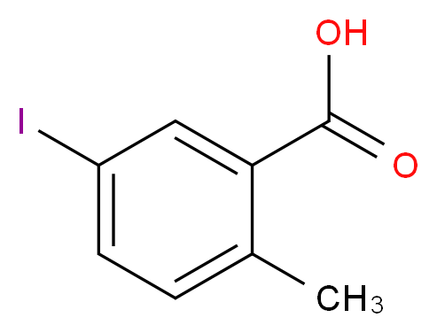 5-Iodo-2-methylbenzoic acid_Molecular_structure_CAS_)