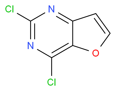 2,4-Dichlorofuro[3,2-d]pyrimidine_Molecular_structure_CAS_956034-07-4)