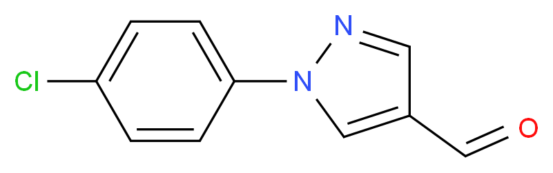 1-(4-Chloro-phenyl)-1H-pyrazole-4-carbaldehyde_Molecular_structure_CAS_63874-99-7)