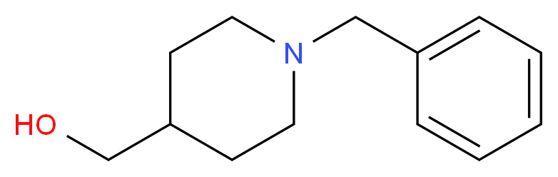 (1-benzylpiperidin-4-yl)methanol_Molecular_structure_CAS_)