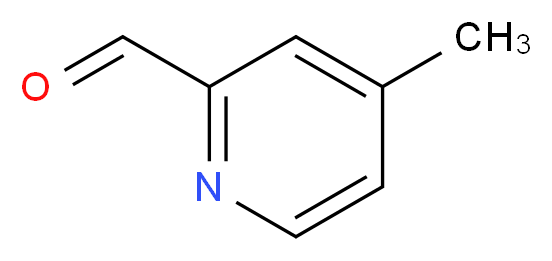 4-Methylpyridine-2-carbaldehyde_Molecular_structure_CAS_53547-60-7)