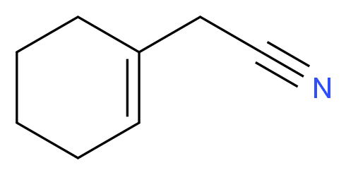 1-Cyclohexenylacetonitrile_Molecular_structure_CAS_6975-71-9)