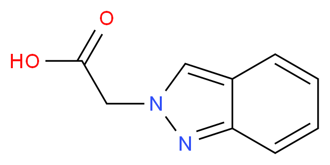 2-(2H-indazol-2-yl)acetic acid_Molecular_structure_CAS_)
