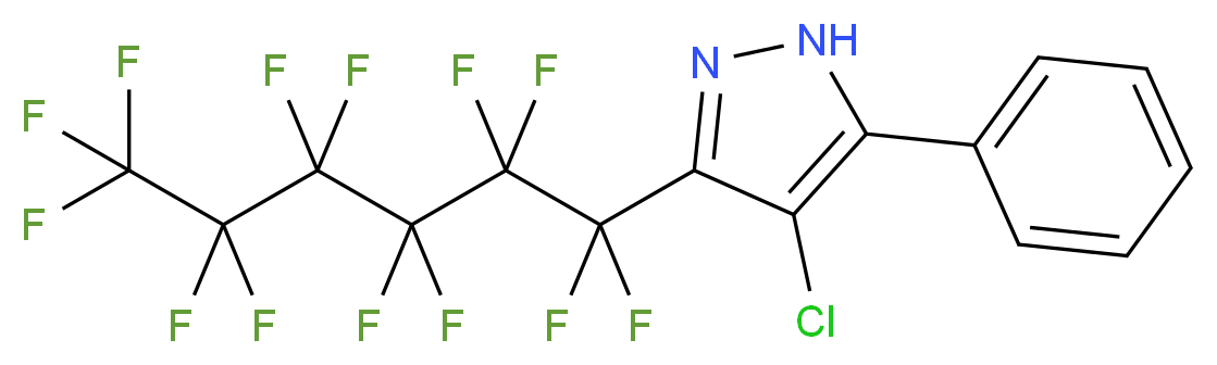 4-Chloro-3-(perfluorohexyl)-5-phenyl-1H-pyrazole_Molecular_structure_CAS_)
