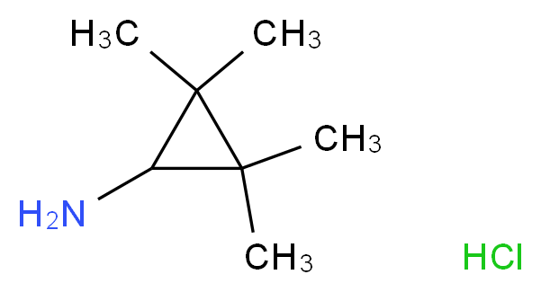 2,2,3,3-tetramethylcyclopropan-1-amine hydrochloride_Molecular_structure_CAS_)
