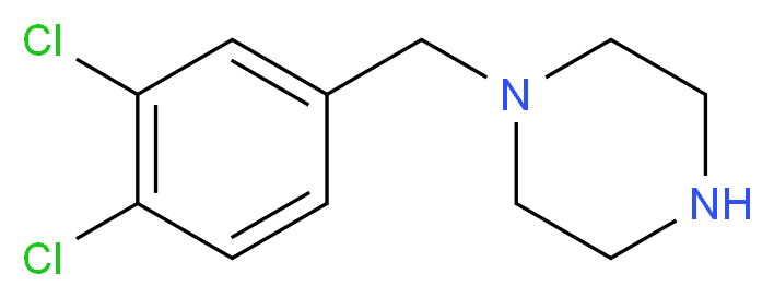 1-(3,4-Dichlorobenzyl)piperazine_Molecular_structure_CAS_55513-17-2)