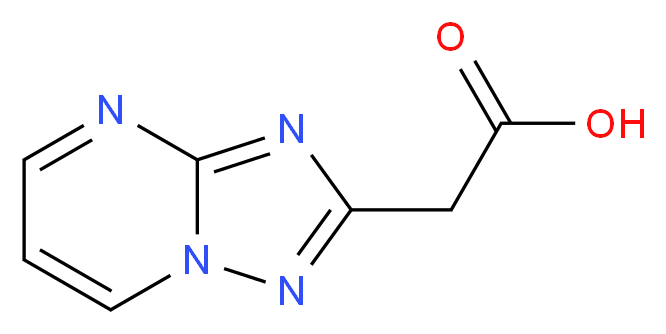[1,2,4]triazolo[1,5-a]pyrimidin-2-ylacetic acid_Molecular_structure_CAS_)