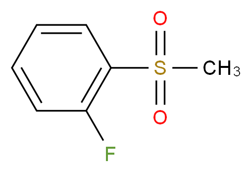 2-Fluorophenyl methyl sulphone_Molecular_structure_CAS_654-47-7)