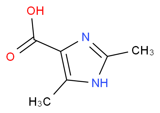 2,5-dimethyl-1H-imidazole-4-carboxylic acid_Molecular_structure_CAS_84255-24-3)