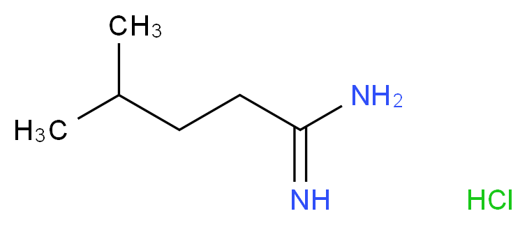 4-Methylpentanimidamide hydrochloride_Molecular_structure_CAS_)