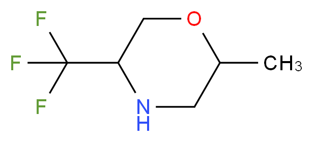 2-methyl-5-(trifluoromethyl)morpholine_Molecular_structure_CAS_)
