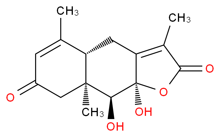 Chlorantholide E_Molecular_structure_CAS_1372558-36-5)